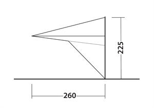 Outwell Forecrest-Überdachung